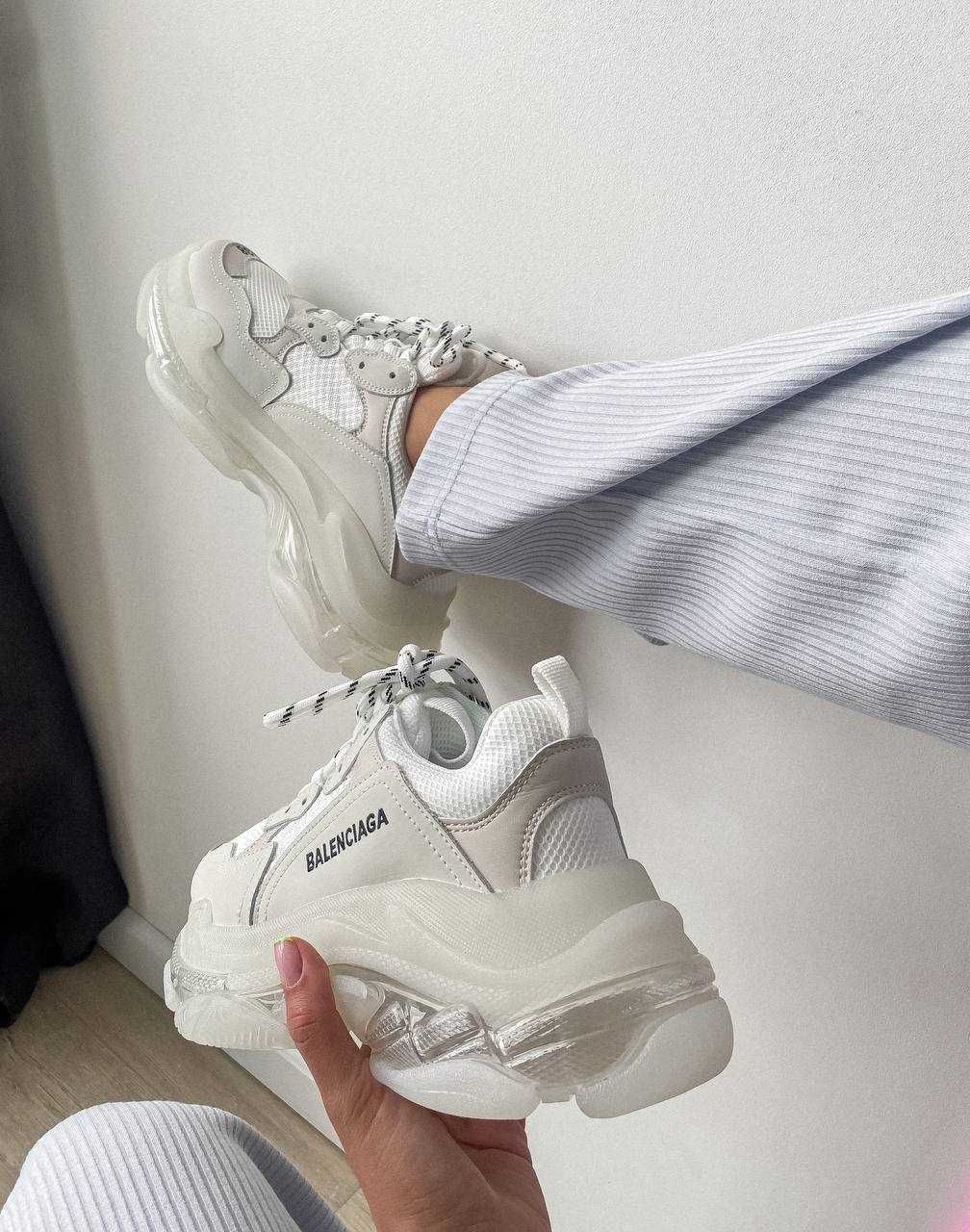 Balenciaga Triple S White