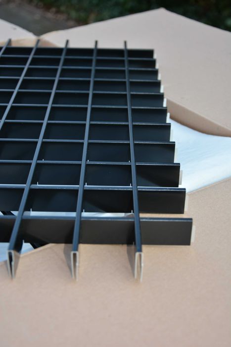 Rastry Barwa System Raster Micro Cell 50x50 H26 czarny 400m2 NOWE