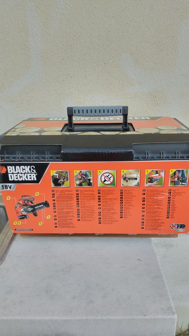 Eletro Serra BLACK & DECKER como nova