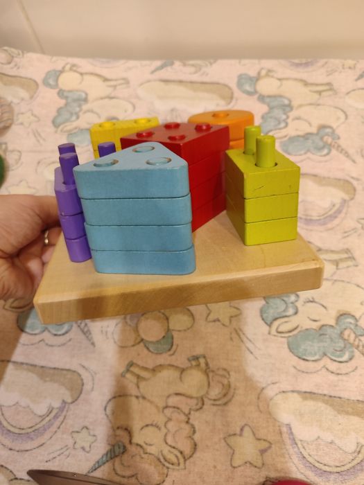 Портер из дерева, развивающая игра для детей до 3 лет