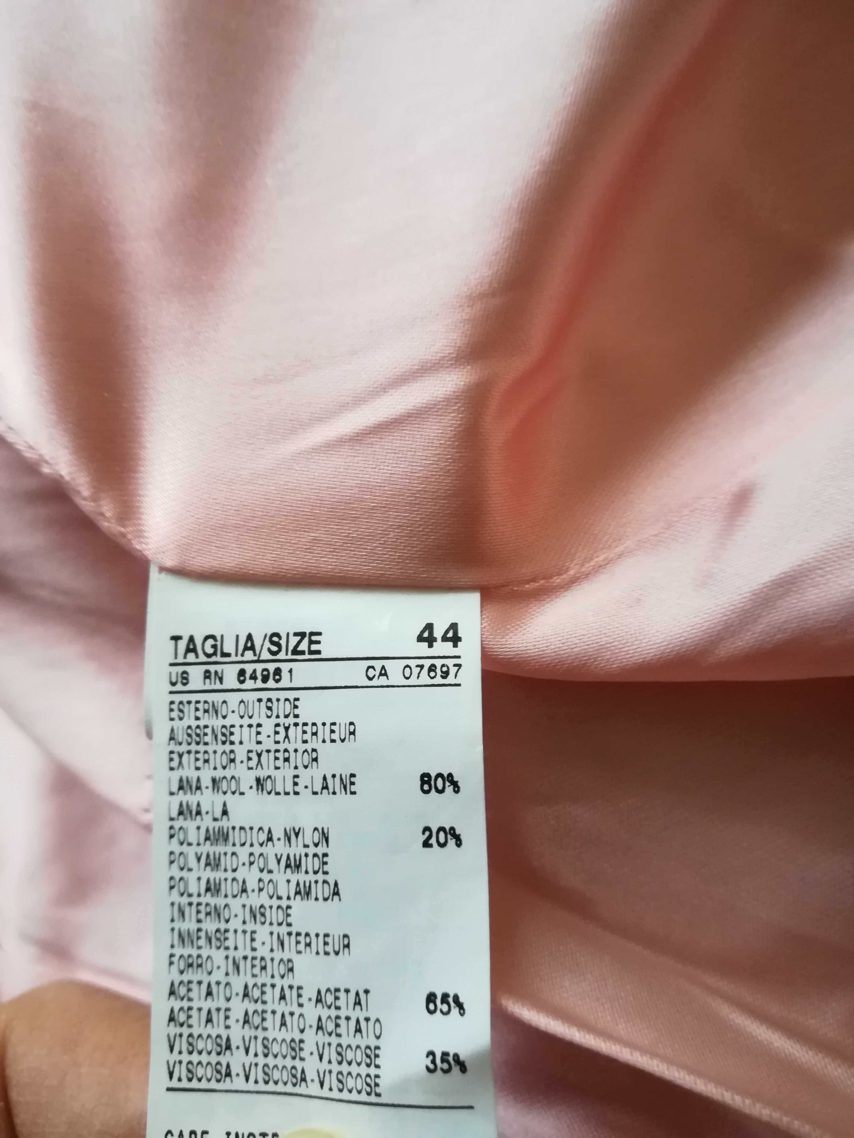 Benetton Damski płaszcz wełniany  M L 38 40 Boohoo Monnari