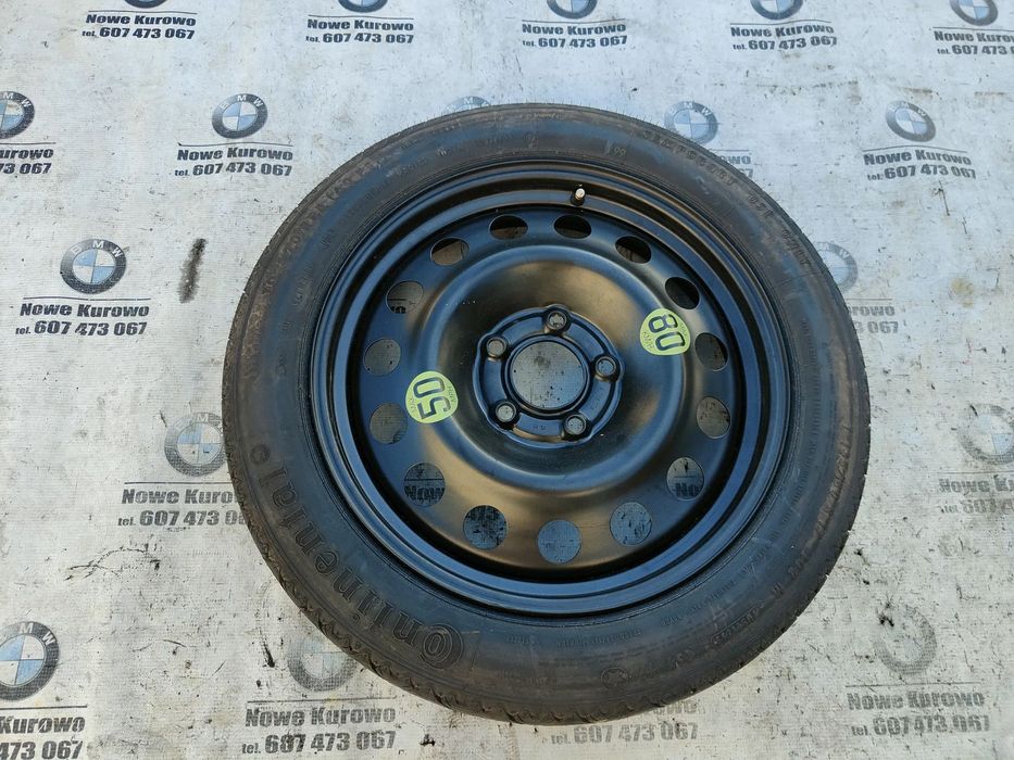 BMW E60 E61 E83 Koło dojazdowe Zapasowe 17&quot; Stan BDB Jak Nowe