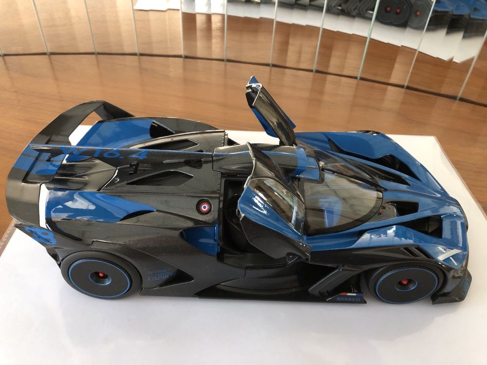 Model samochodu BUGATTI Bolide w skali 1/18