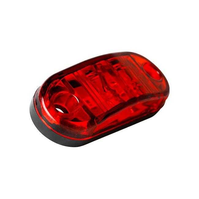 Lampa obrysowa LED czerwona biała i pomarańczowa traktor przyczepa