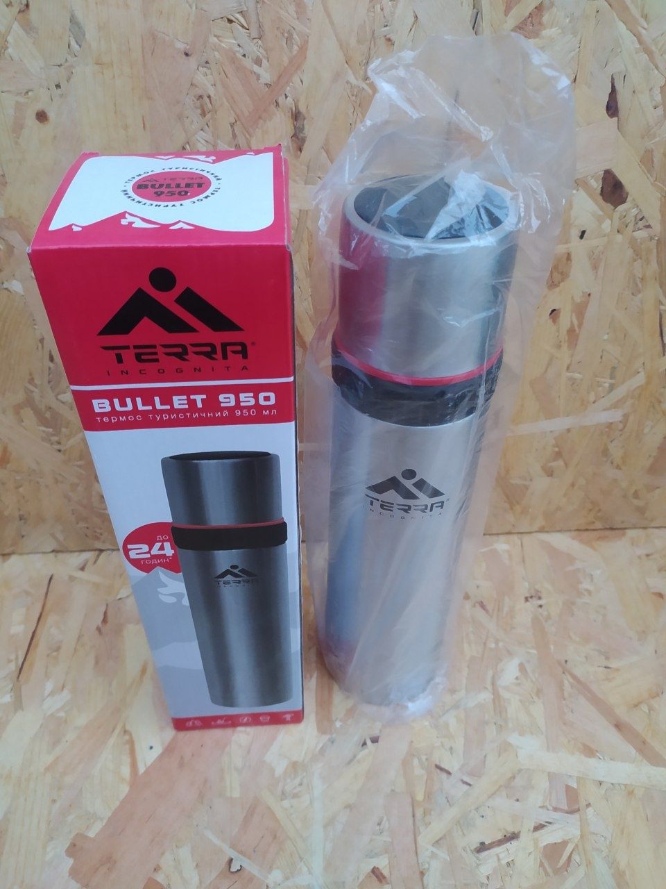 Термос Terra Incognita Bullet 950 ml