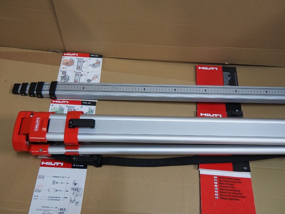 Statyw HILTI 1.6m i lata 5m do laser niwelator PR 30,35,36,25,20 cst