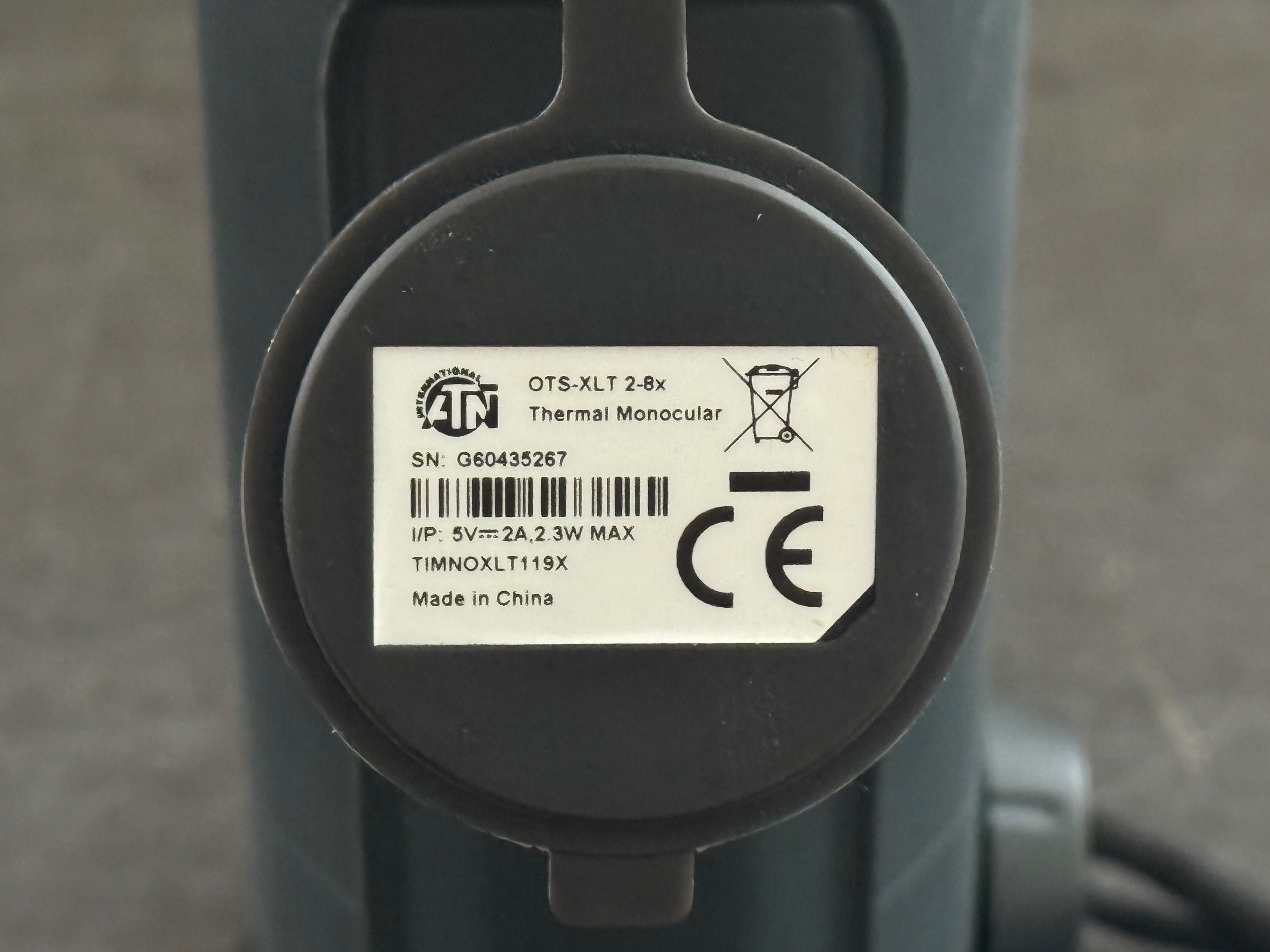 Тепловізор ATN OTS-XLT 160 2-8