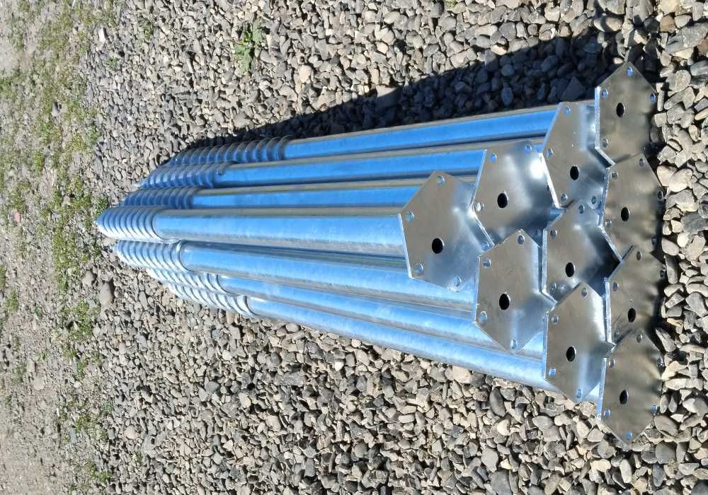 геопалі забивные сваи • свайно винтовой фундамент + геошуруп