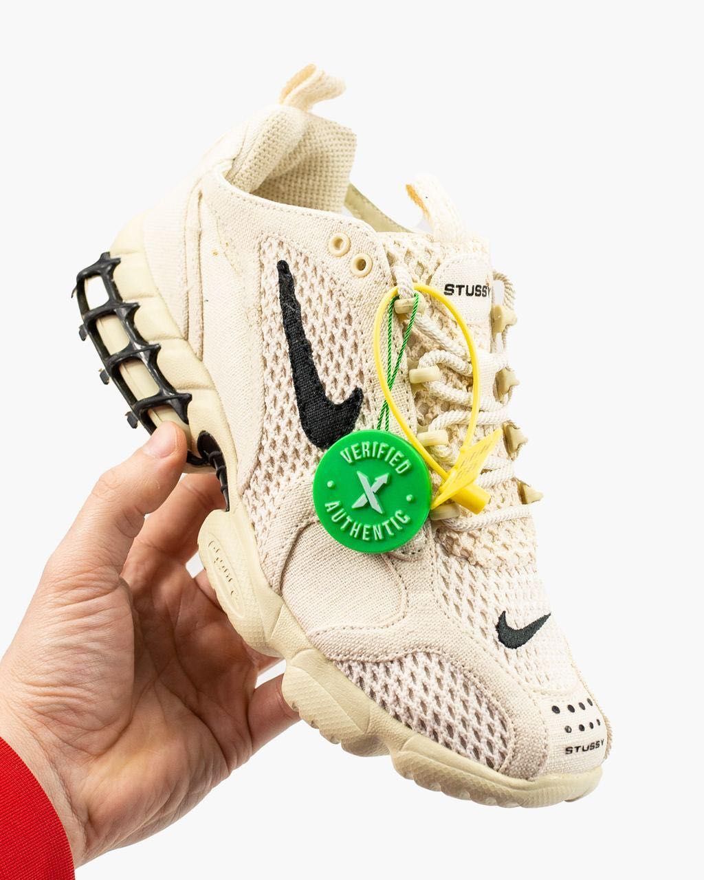 Nike X Stussy Air Zoom Spiridon Cage 2 Beige