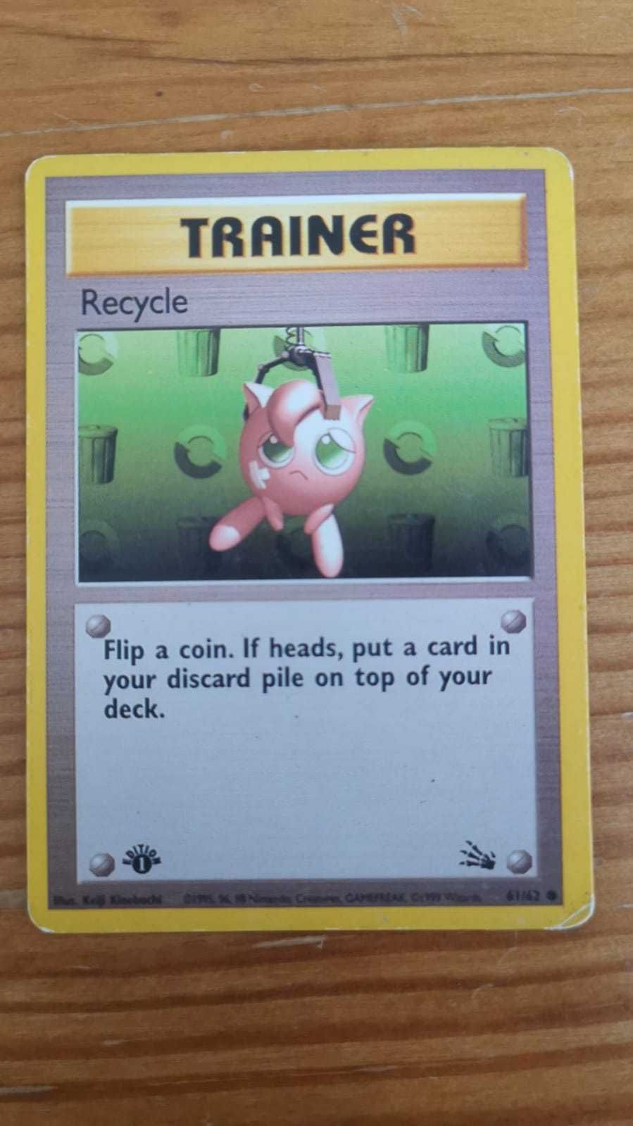 Cartas Pokemon - 1ª edição