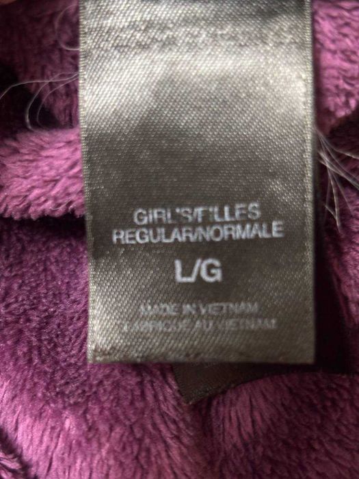 The North Face Жіноча флісова куртка фіолетового кольору розмір L