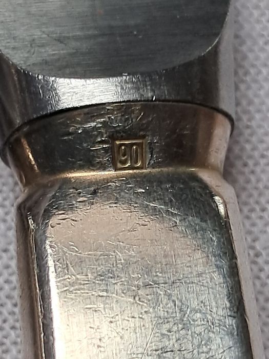 Sztućce posrebrzane Patent