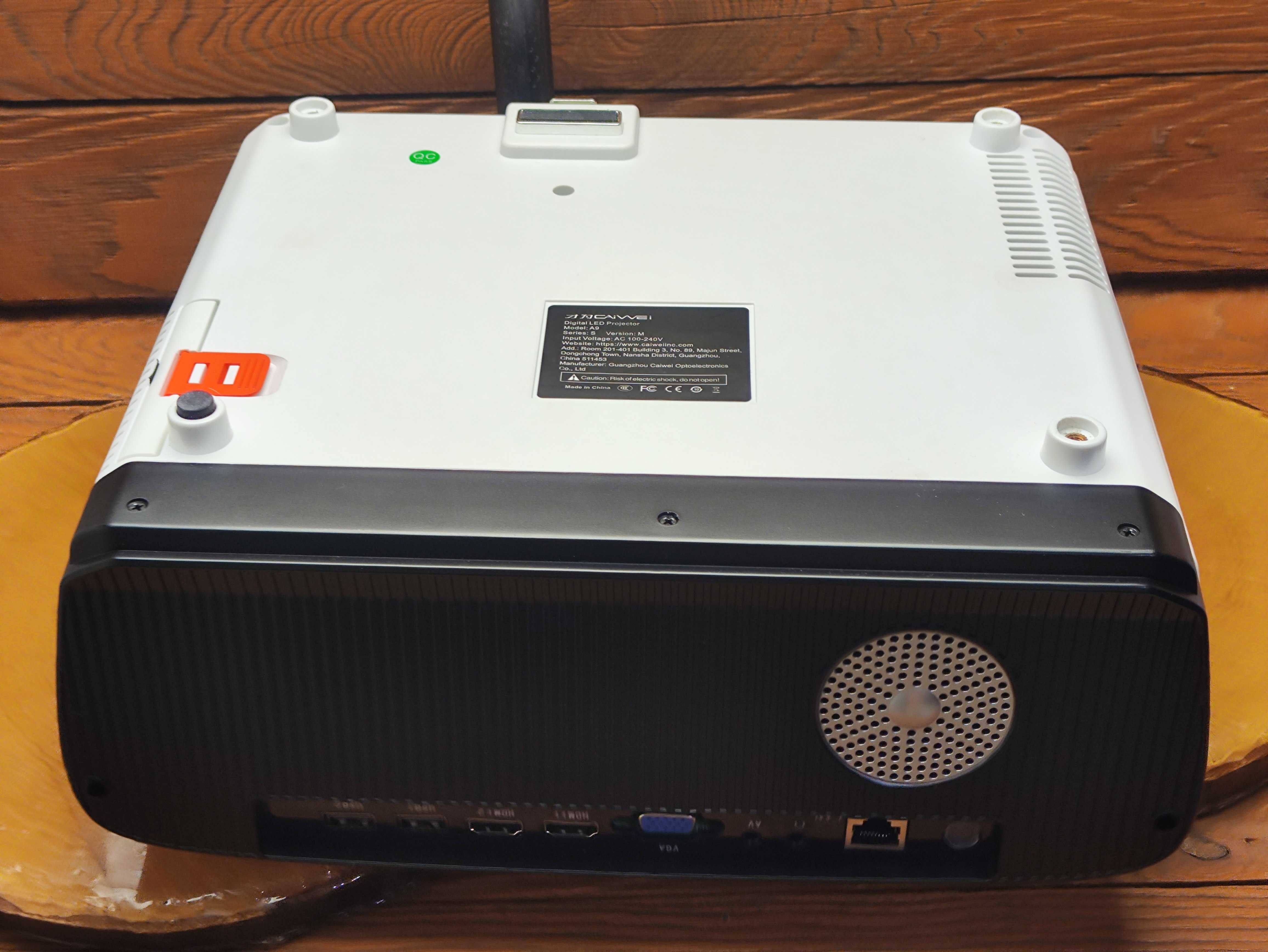 Projektor CAIWEI A9 S Full HD 4K 13000 lm Android WiFi Miracast Air