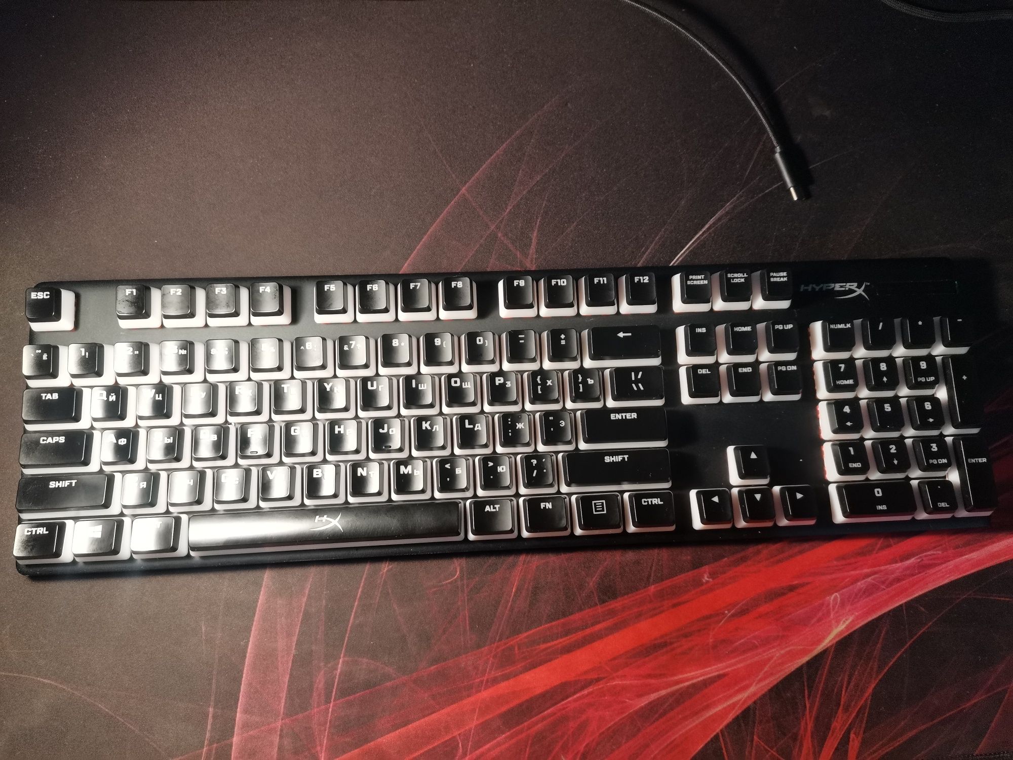 Клавіатура дротова HyperX Alloy Origins USB HyperX Red