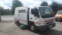 Zamiatarka elewatorowa Mitsubishi fuso cabstar 2011 rok