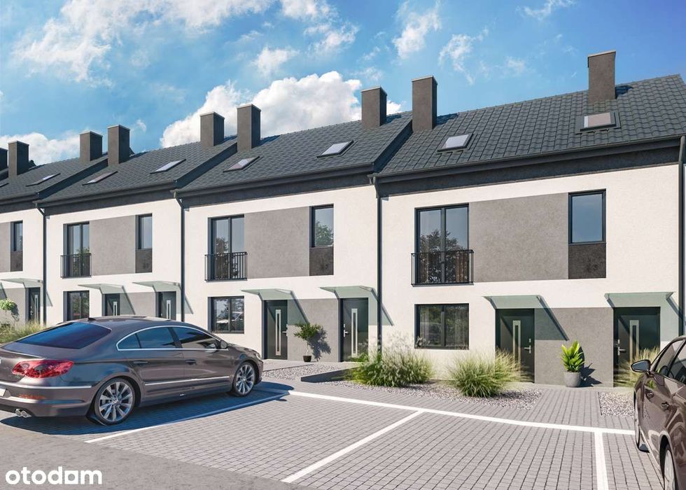 3 pokoje, 52 m2 z ogrodem  i miejscem post.