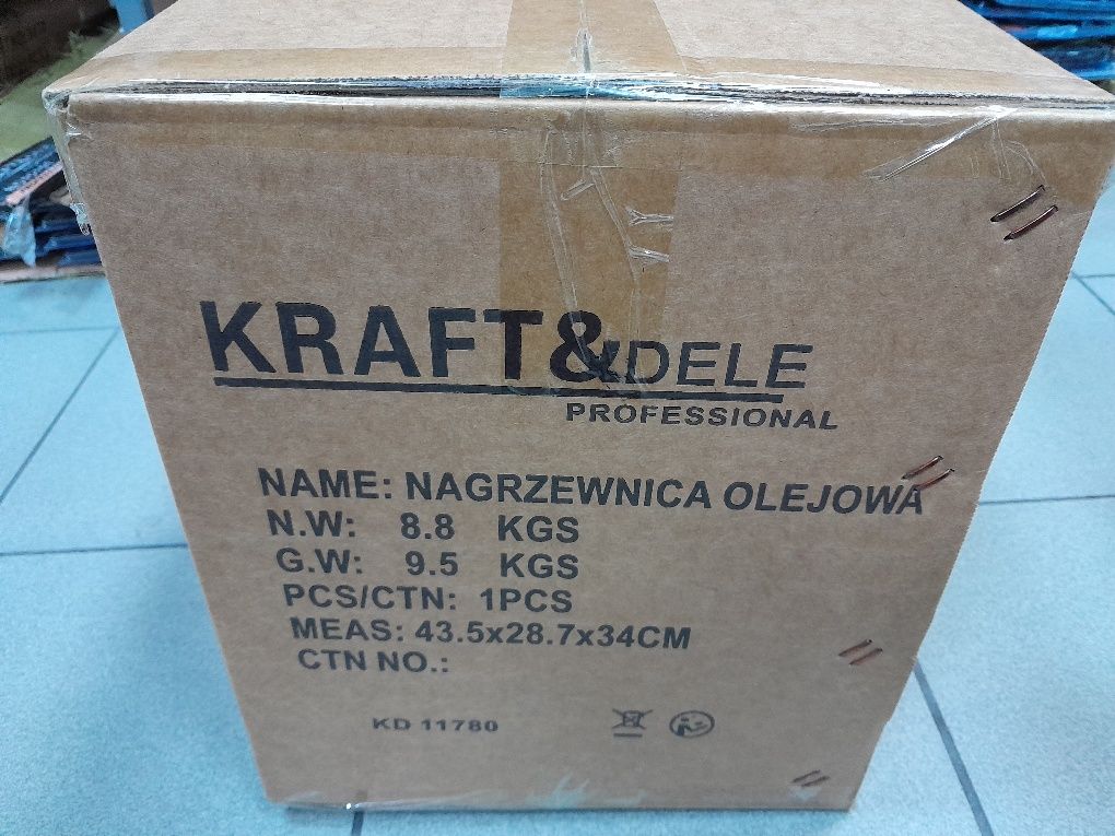 Nagrzewnica Kraft&Dele piec 8KW Webasto 12V 230V gazowy olejowy FV