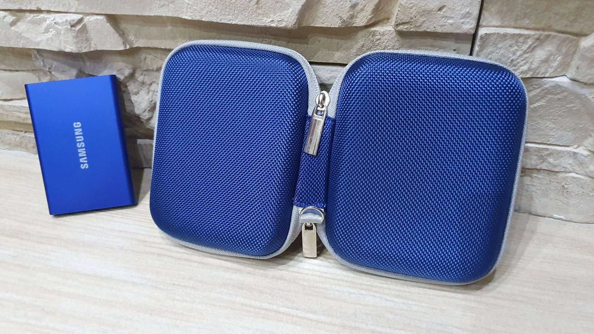 etui do dysków SSD Samsung T7 i T7 TOUCH NIEBIESKI