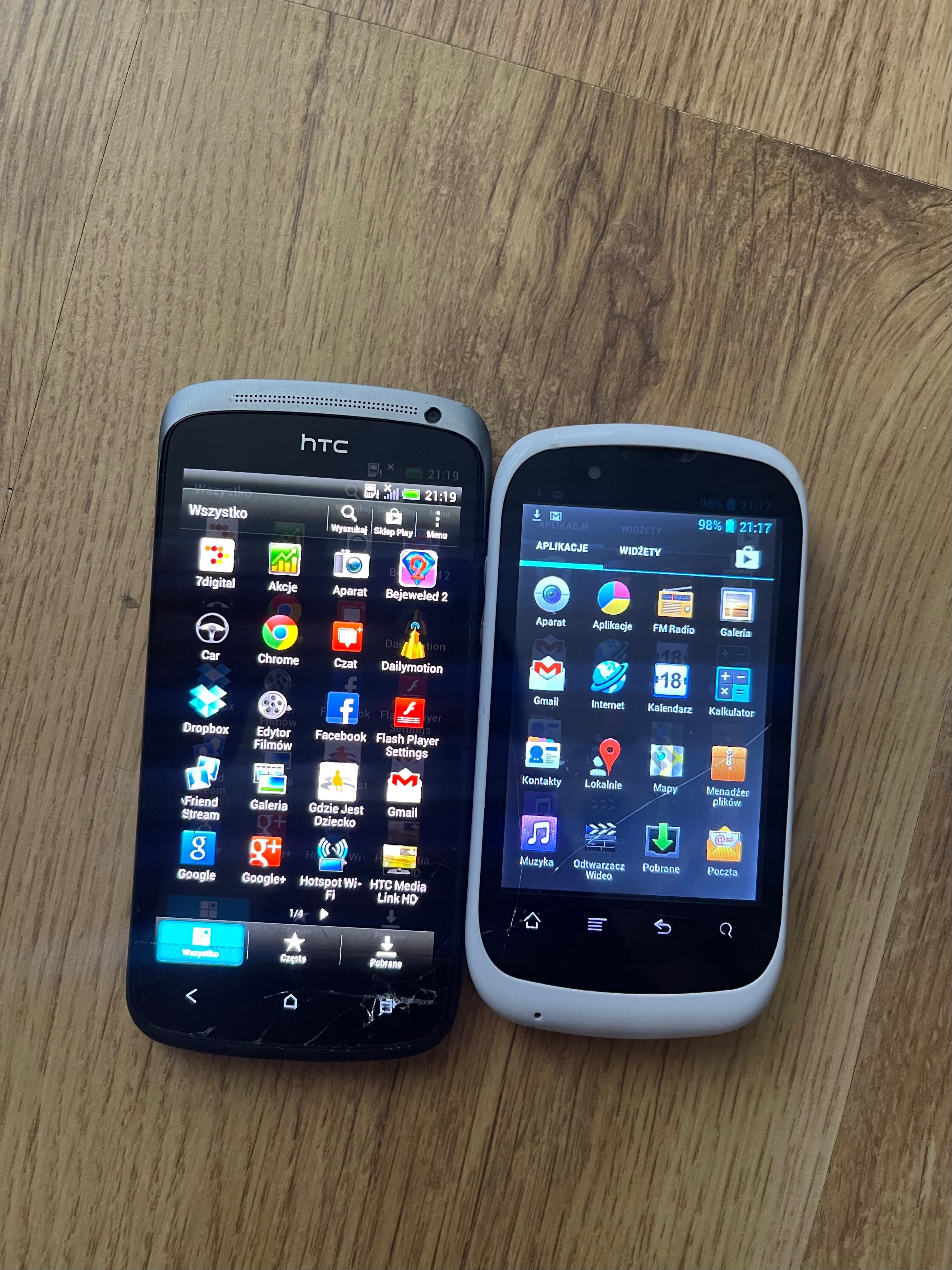 2 dotykowe Androidy. HTC, N phone