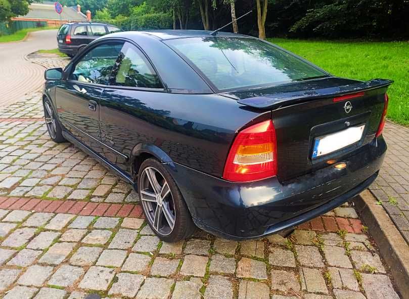 Opel Astra Coupe Bertone 1.8 16v skóry klima alu 17 lub zamienię