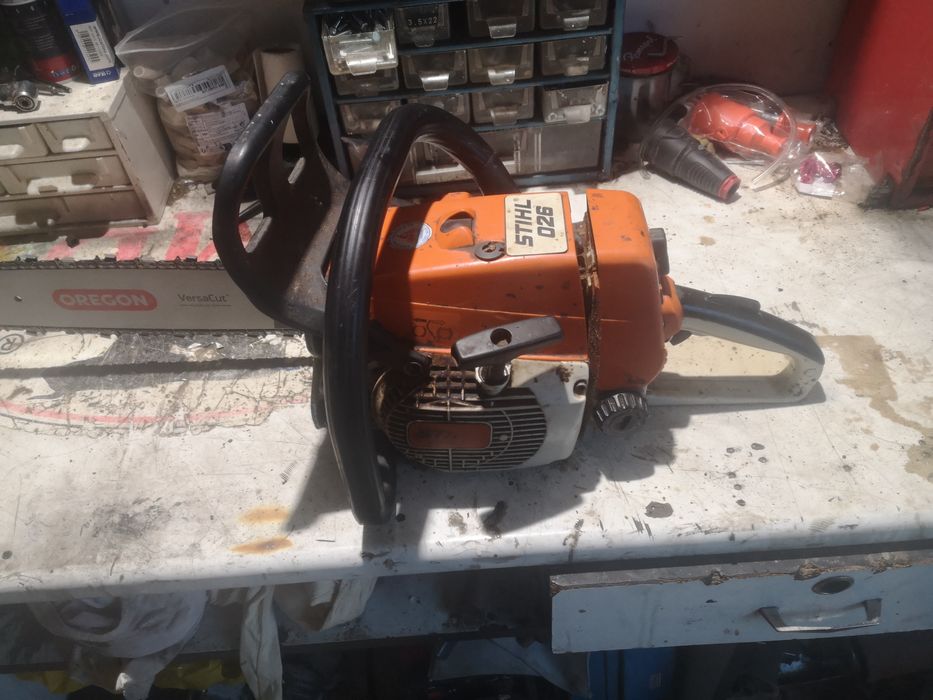 Pilarka stihl 026  3,5hp. . Nowa prowadnica i łańcuch.