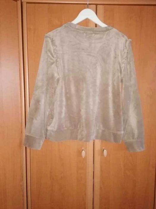 Bluza welurowa, Nowa, rozmiar L