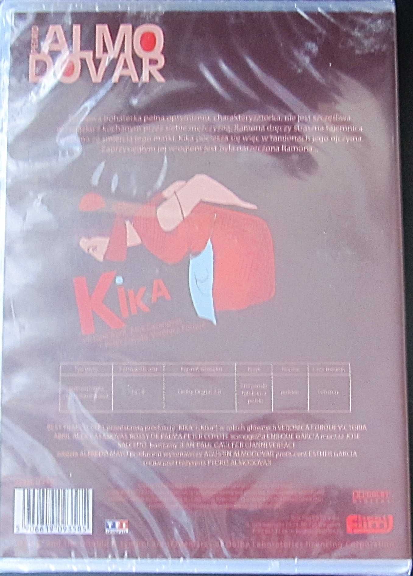 Pedro Almodovar Kika dvd