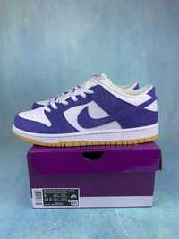 Кросівки Nike Dunk Low SB Purple Suede найк данк жіночі