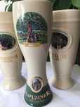 3 x kufle ceramiczne do piwa