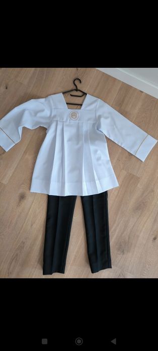 Alba komunijna spodnie mucha