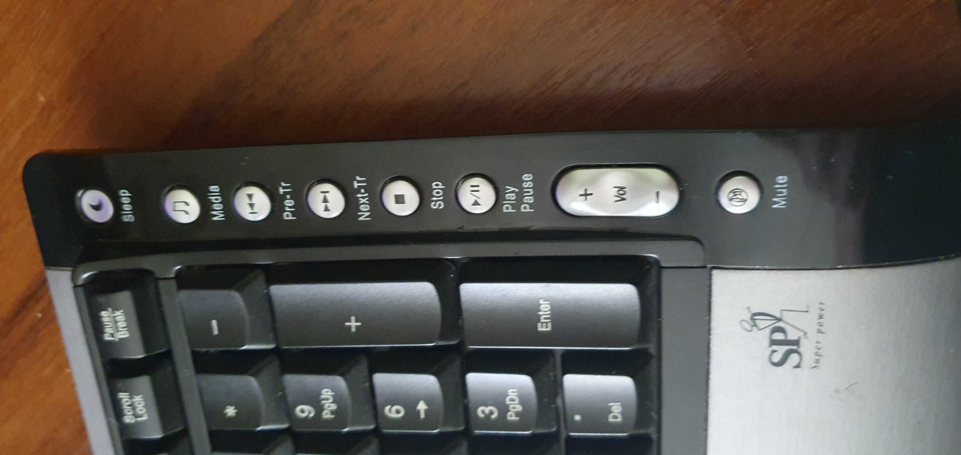 Мультимедийная клавиатура SP EZ-1188  (проводной аналог Logitech S510