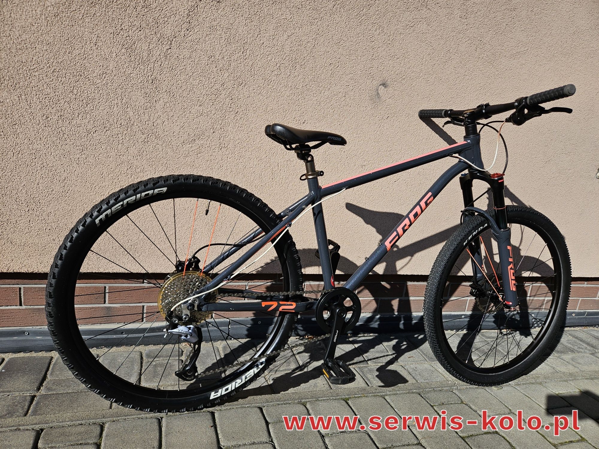 Rower dziecięcy FROG 72 koła 26 SHIMANO ALIVIO aluminium rabat WYSYŁKA