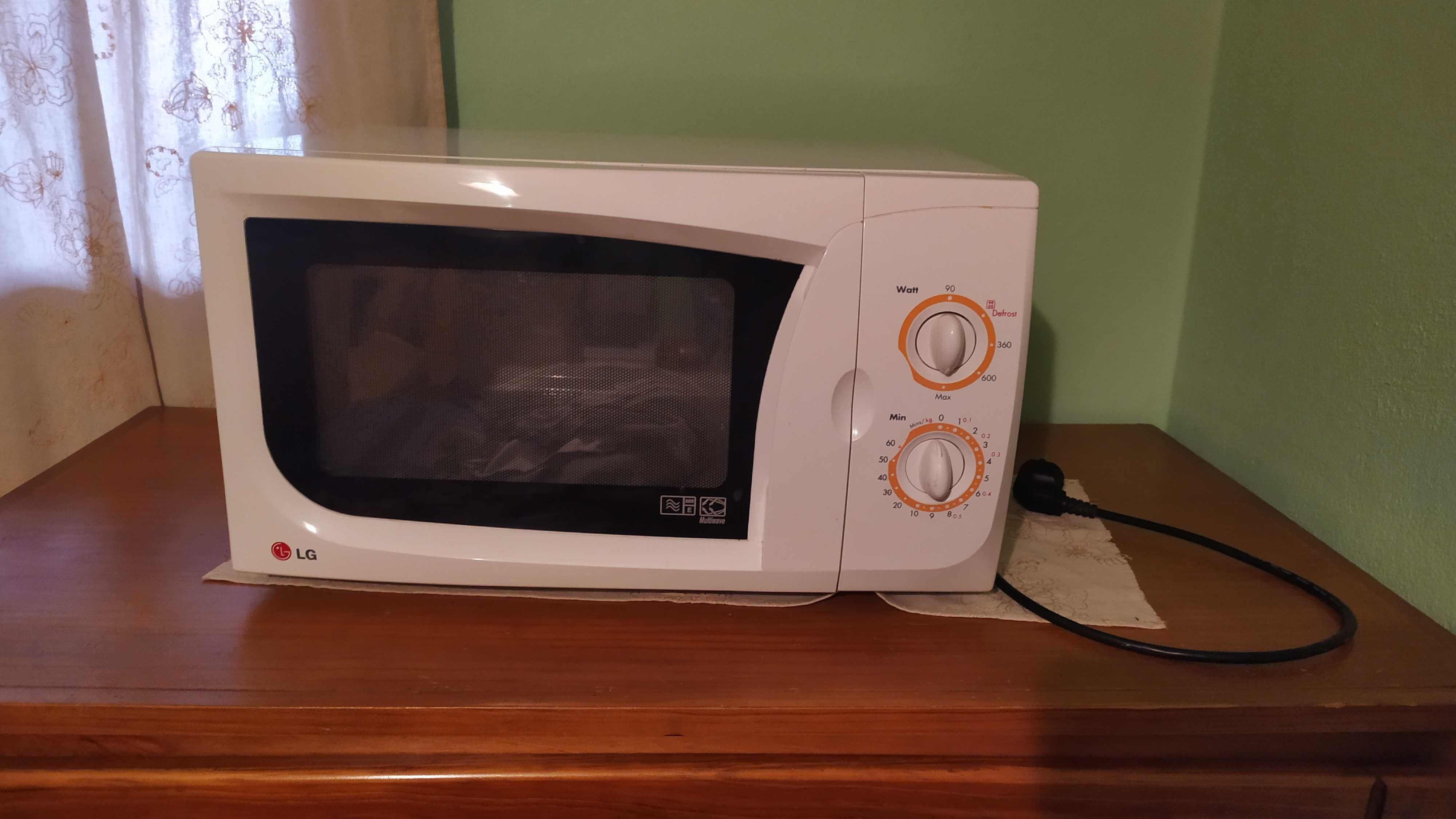 Microondas da LG.