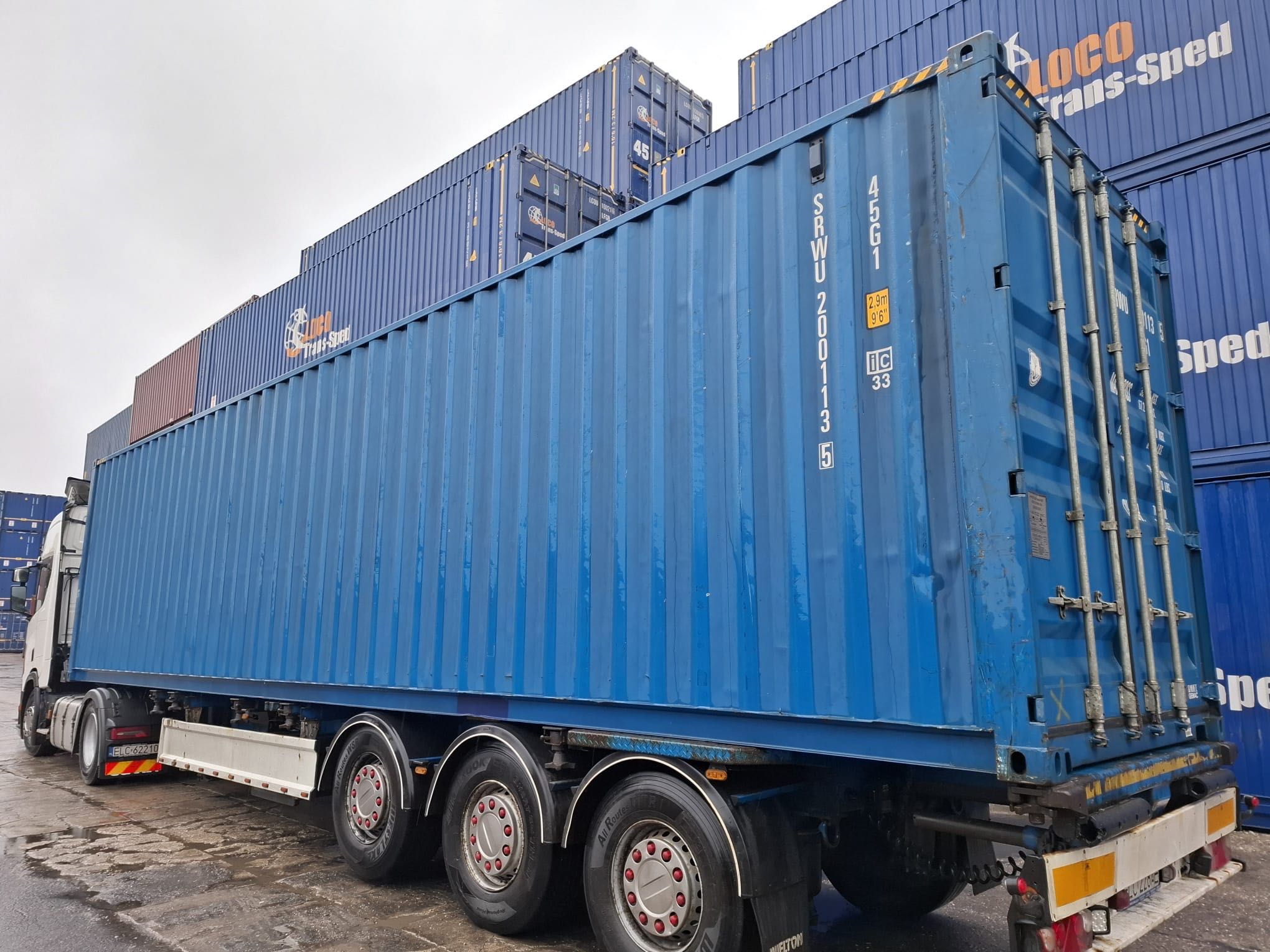 2021/2022 Kontener Morski 40HC 12m