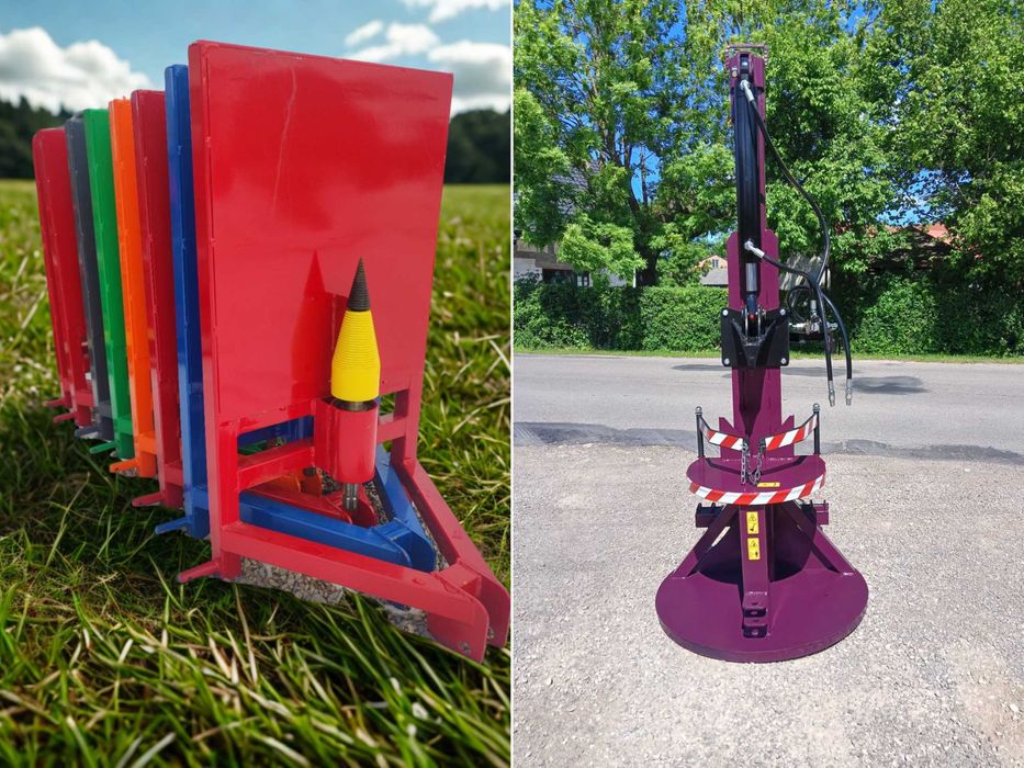 ŚWIDER STRUMYK/Łuparka Do Drewna NA OPAŁ Pionowa 20t SPAWEX!