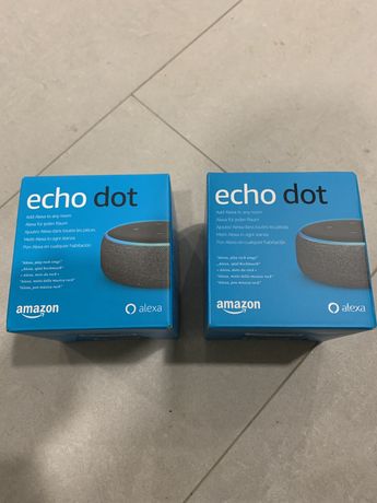 [NOVO] Amazon Alexa Echo Dot (3ª Geração) PORTUGUÊS - COR PRETA