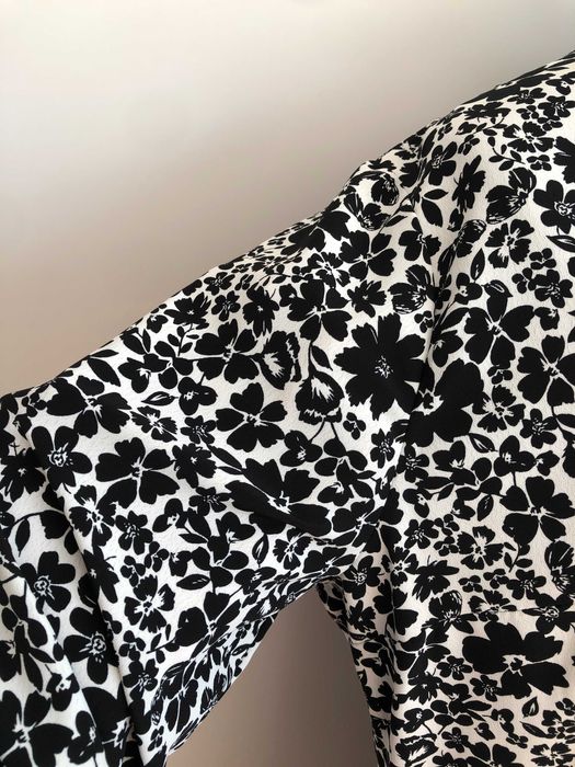 Sukienka na lato 44 sukienka w kwiecisty print XXL okazja