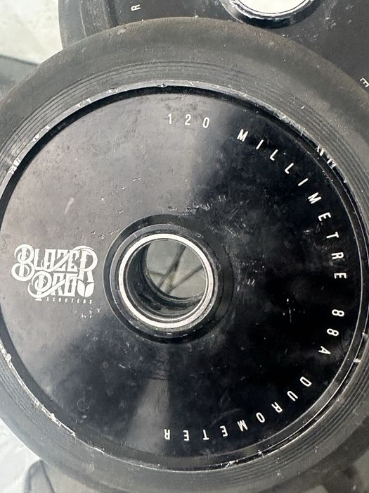 kółka hulajnoga wyczynowa 120mm lucky, blazer pro