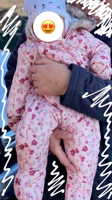 Комбінезон демісезонний 6-9 місяців PRIMARK