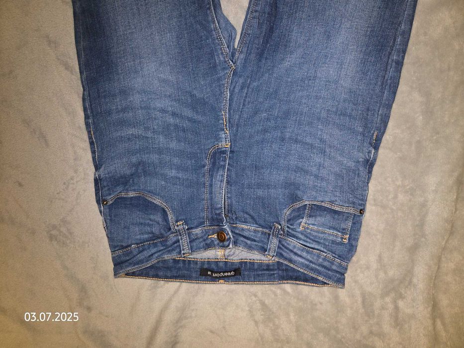 Jeansy Rybaczki GREENPOINT rozm.38