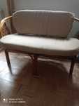 Sofa ławka wiklinowa