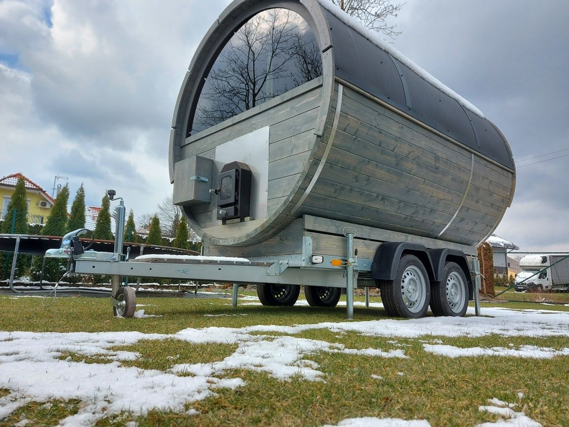 Wynajem sauna mobilna balia jacuzzi  Bielsko Biała i okolice