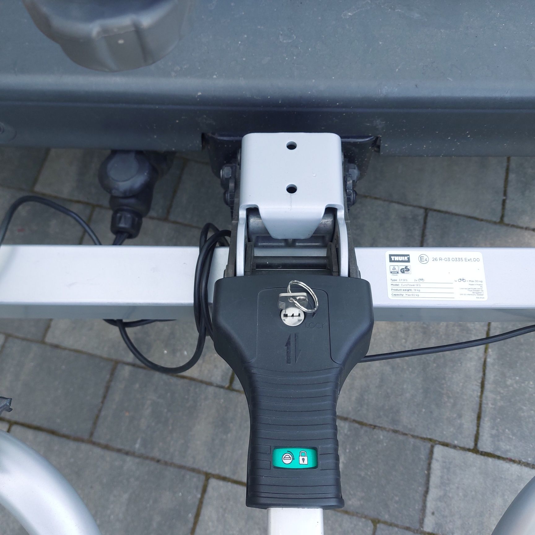 Uchwyt rowerowy thule EP 915 2X E-Bike
