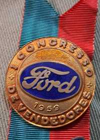 Medalha Ford e Pin