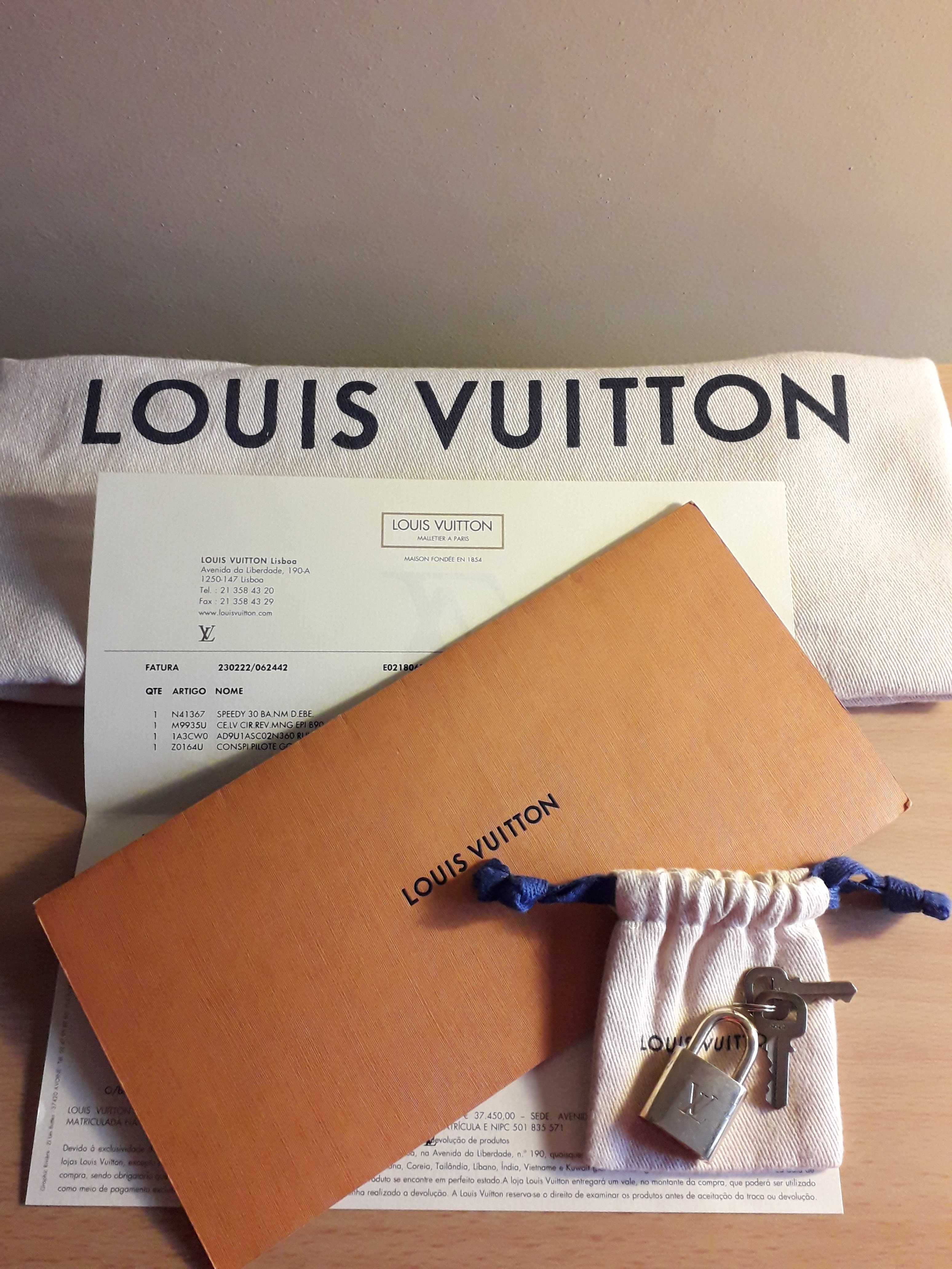 ORIGINAL Louis Vuitton Speedy 30 Damier Ebene   - VALOR MÍNIMO