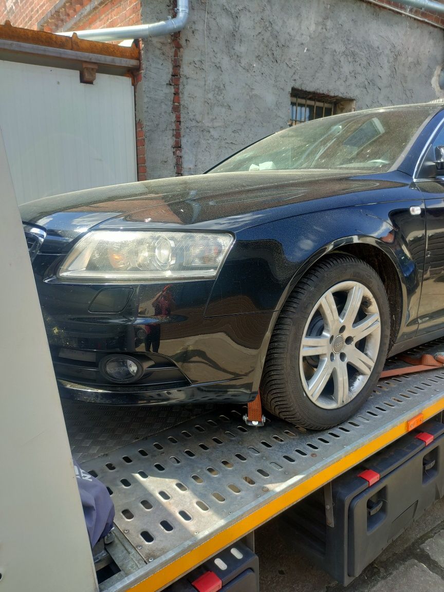 Audi A6 C6 przód zderzak maska błotnik S-Line sline ly9b części