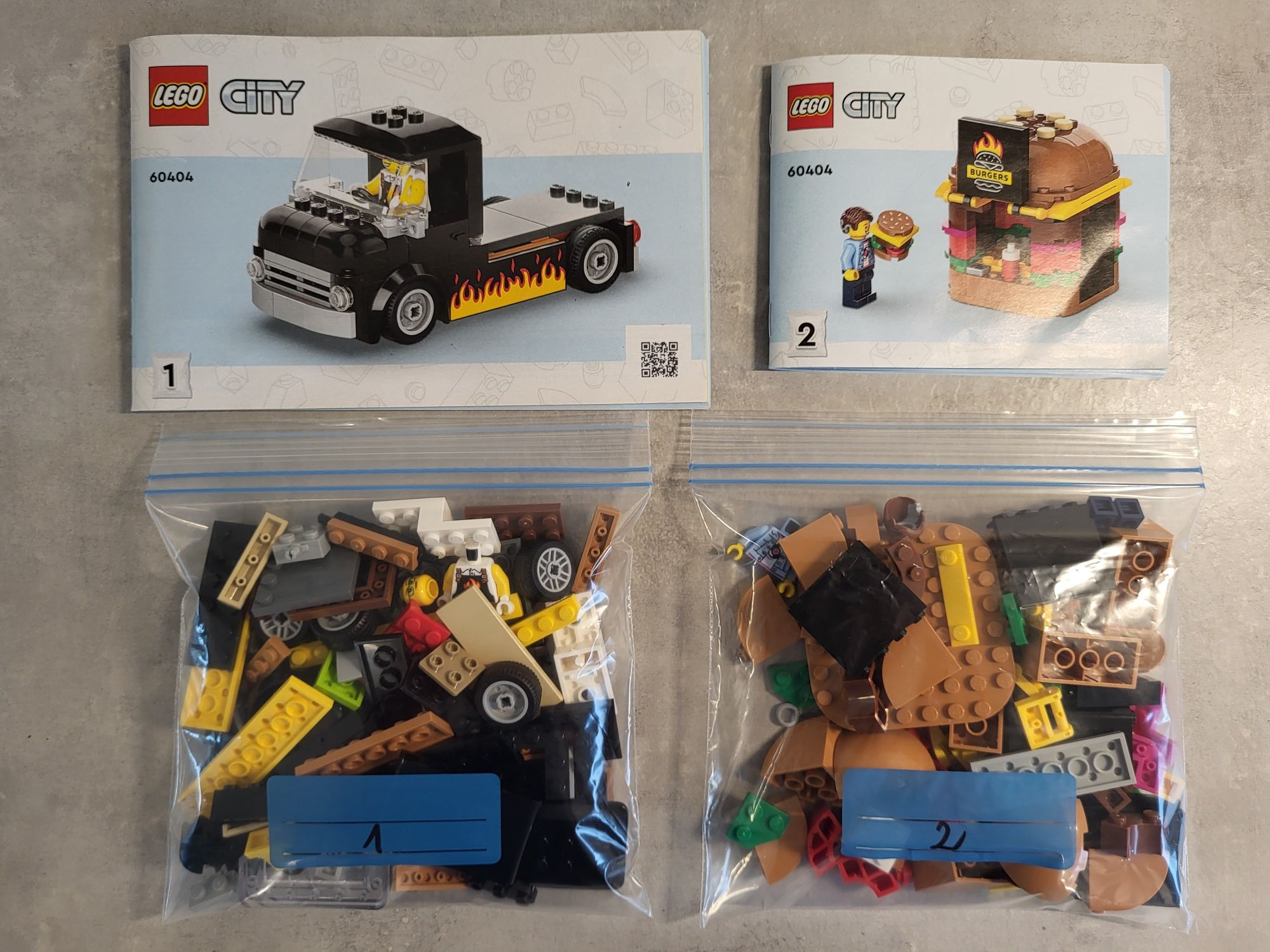 LEGO City 60404, Ciężarówka z burgerami