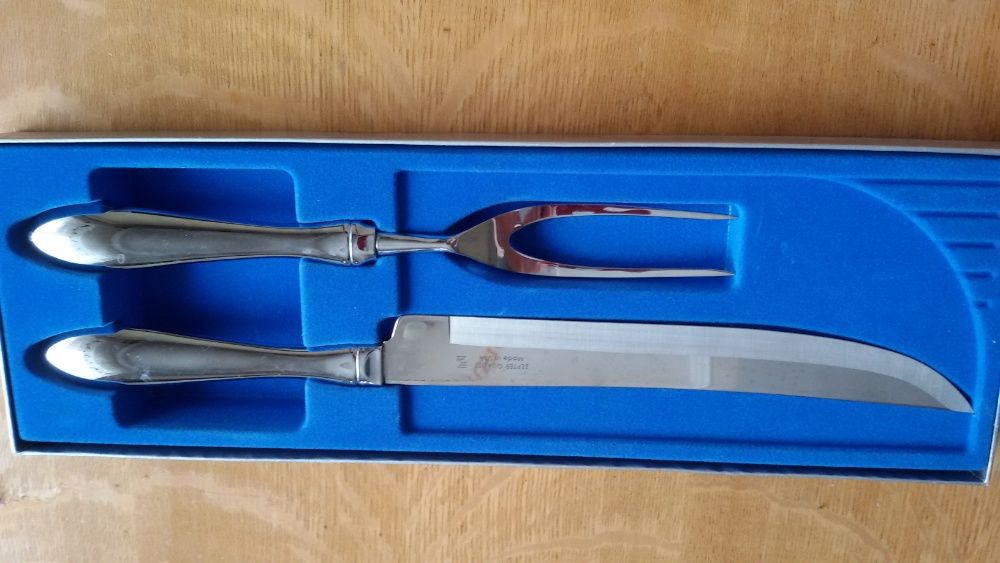 нож с вилкой для мяса ZEPTER