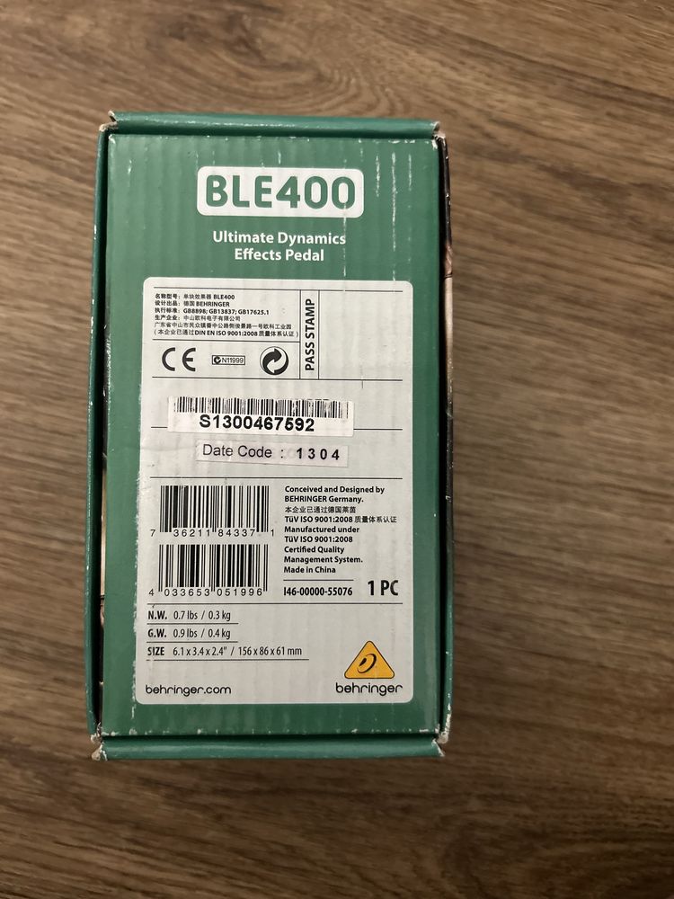 Efekt basowy BLE 400