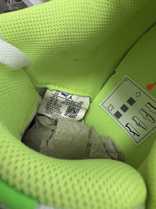 Кросівки Air Jordan One Take 5 White/Green FD2335-103 44 оригінал